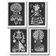 Illustration for article titled Shoot Electricity From Your Skull With These Great Silk Screen Prints